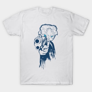 Cat Pointing A Gun T-Shirt